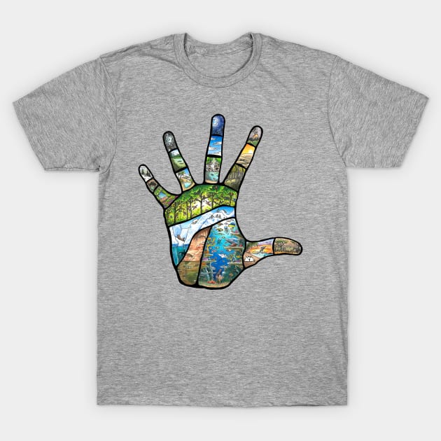 Nature Hand T-Shirt by McQuinnBelnap